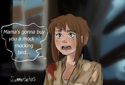 "Cabin/Wilderness Horror" by summertaters